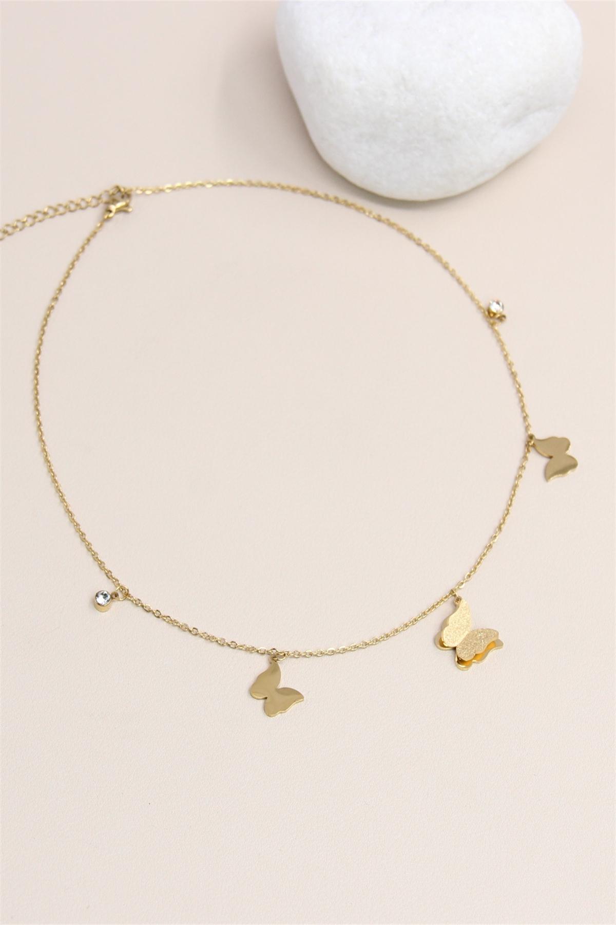 Colliers Accessoires Doré BELLISSIMA 199COL23 #c Efashion Paris