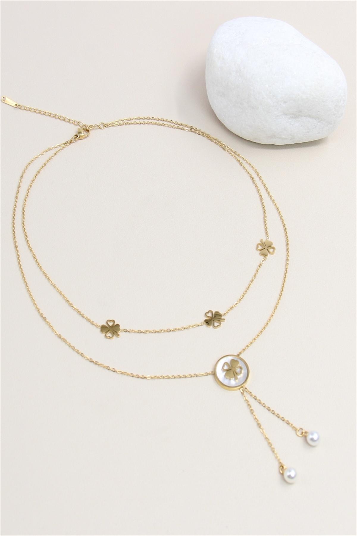 Colliers Accessoires Doré BELLISSIMA 199COL27 #c Efashion Paris