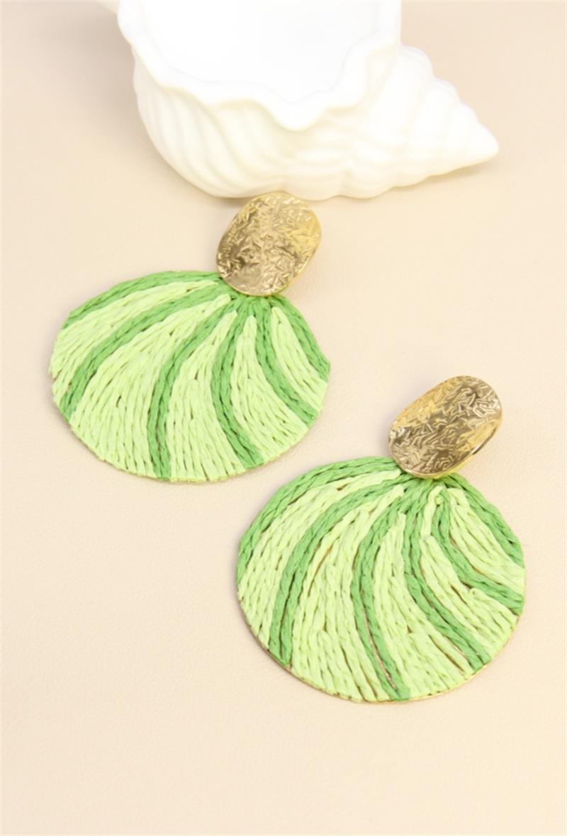 Boucles d'oreilles Accessoires Jaune BELLISSIMA 209BO14T #c Efashion Paris