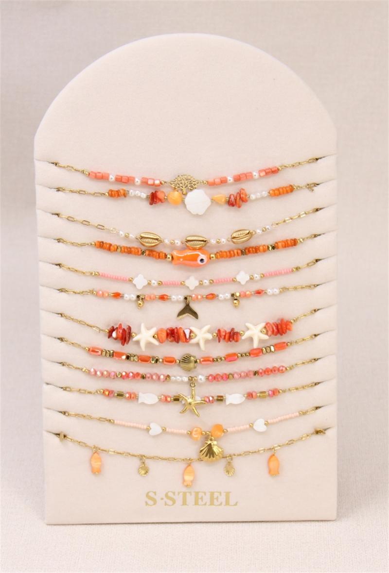 Collares Complementos Orange BELLISSIMA 209DIV29M #c Efashion Paris