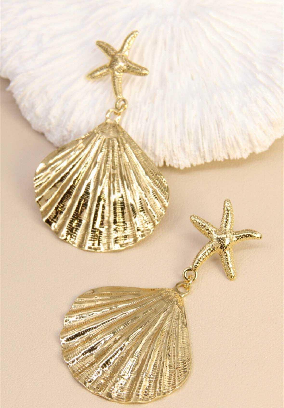 Earings Accessories Gold BELLISSIMA 210BO10T #c Efashion Paris