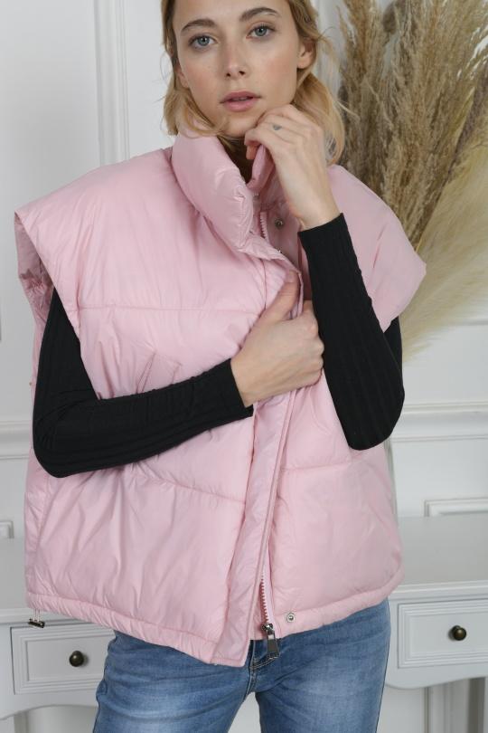 Doudounes Femme Rose Lucky J RD9138 Efashion Paris