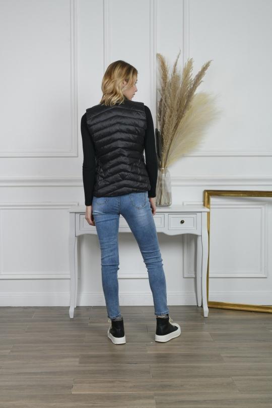 Doudounes Femme Noir Lucky J RD9137 Efashion Paris