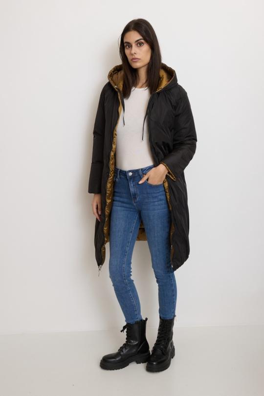 Doudounes Femme Noir Lucky J RD9157 Efashion Paris