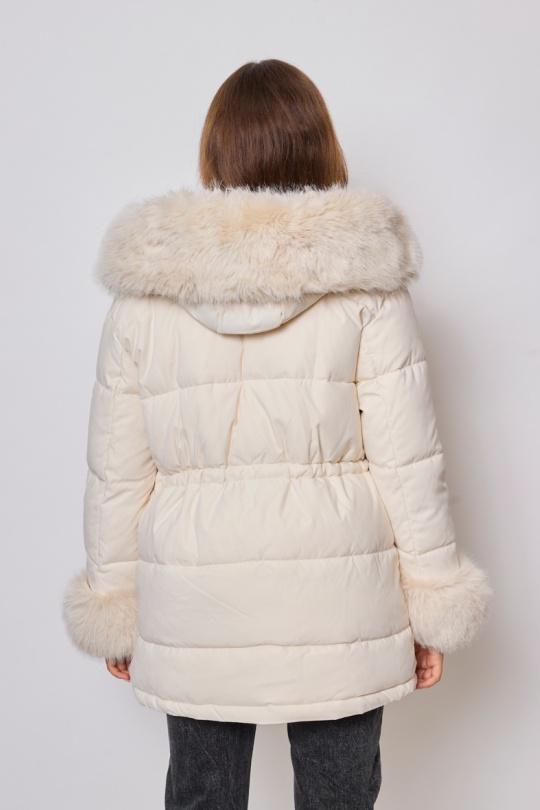Doudounes Femme Ecru Lucky J RD9168 Efashion Paris