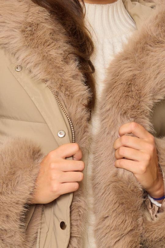 Doudounes Femme Ecru Lucky J RD9168 Efashion Paris