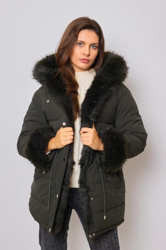 Doudounes Femme Ecru Lucky J RD9168 Efashion Paris