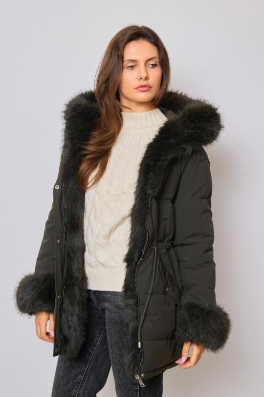 Doudounes Femme Ecru Lucky J RD9168 Efashion Paris