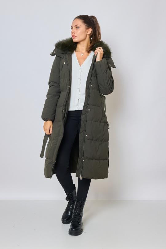 Doudounes Femme Kaki Lucky J RD9166 Efashion Paris