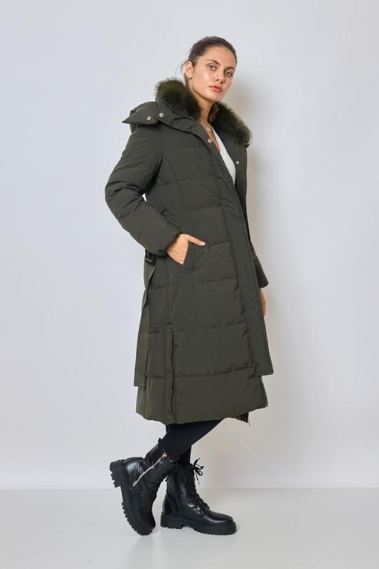 Doudounes Femme Kaki Lucky J RD9166 Efashion Paris