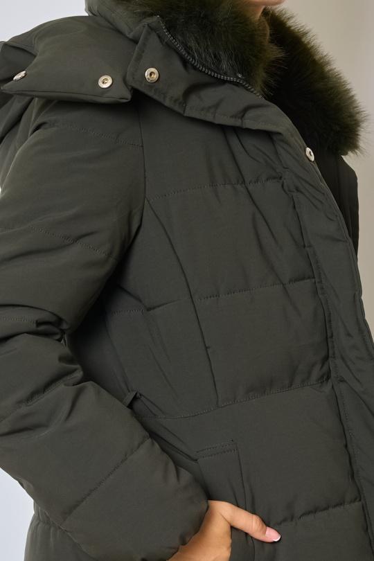 Doudounes Femme Kaki Lucky J RD9166 Efashion Paris