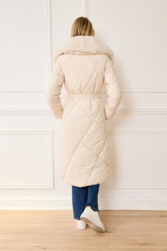 Doudounes Femme Ecru Lucky J RD9158 Efashion Paris