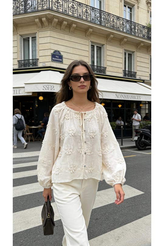 Chemises Femme Bleu ciel Lucky J 3013 Efashion Paris