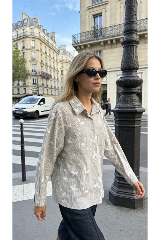 Chemises Femme Bleu ciel Lucky J CLF008 Efashion Paris