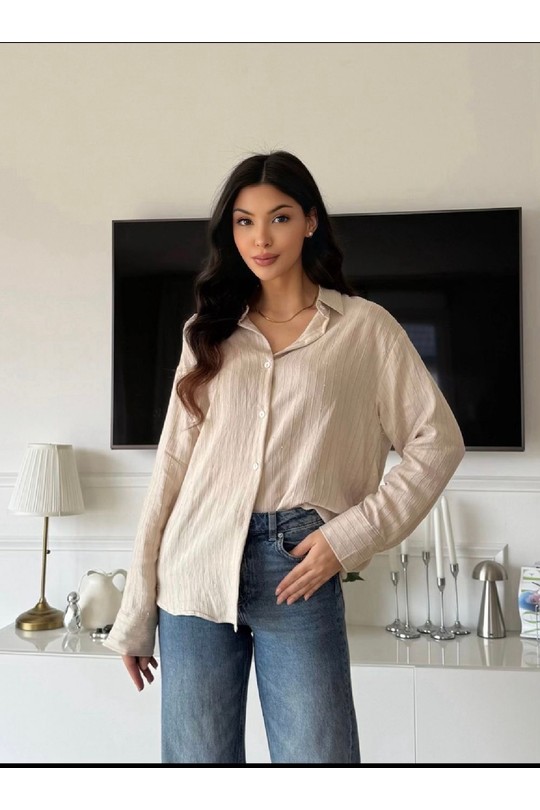 Chemises Femme Bleu ciel Lucky J CLF006 Efashion Paris