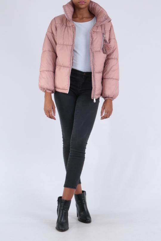 Doudounes Femme Gris Lucky J RD8105 Efashion Paris