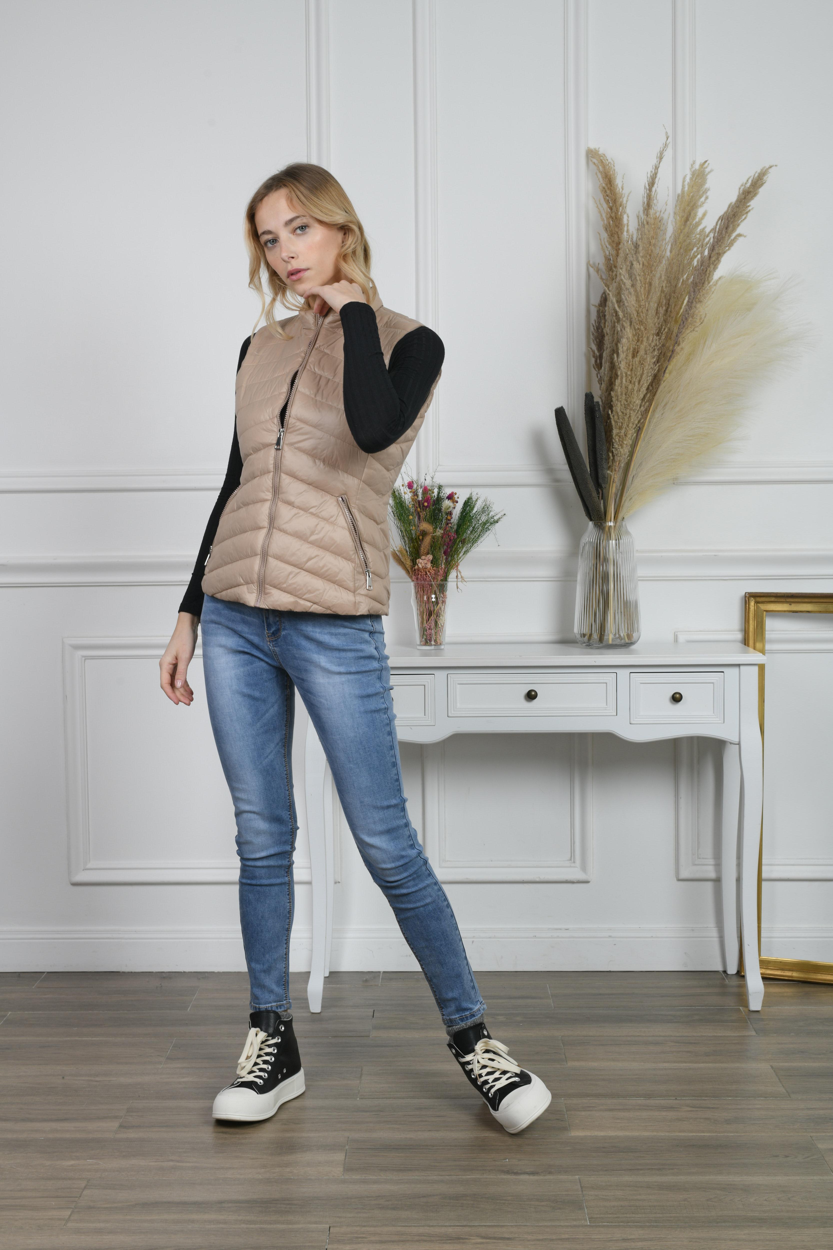 Doudounes Femme Noir Lucky J RD9137 #c Efashion Paris