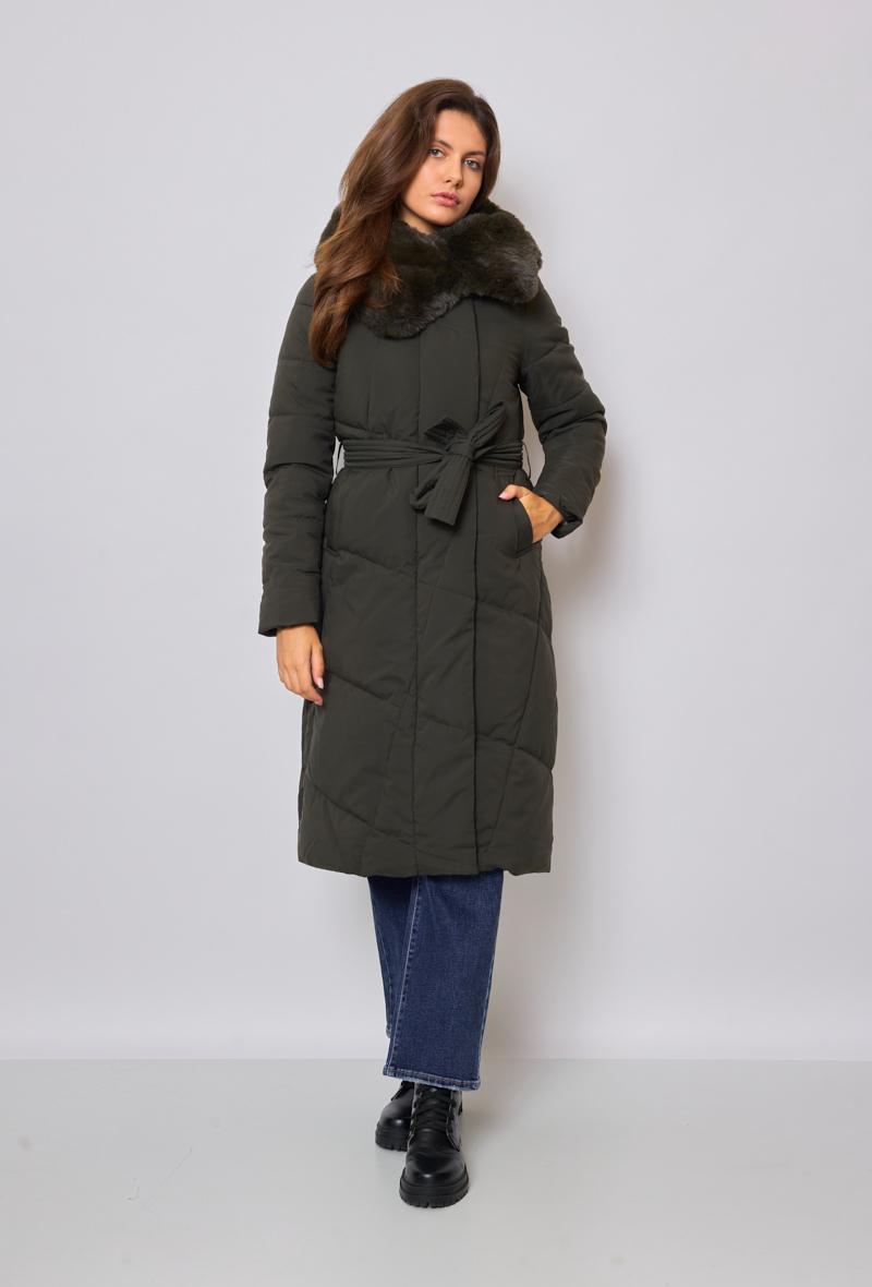 Doudounes Femme Kaki Lucky J RD9158B #c Efashion Paris