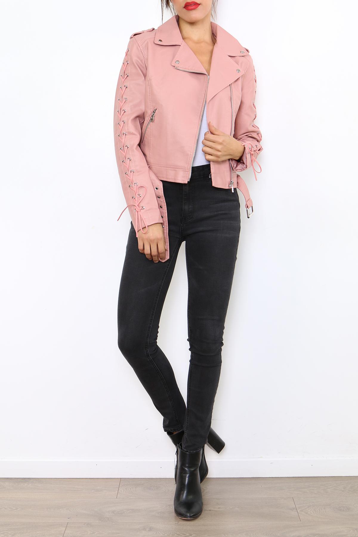 Jackets Women Pink Lucky J F6366 #c Efashion Paris