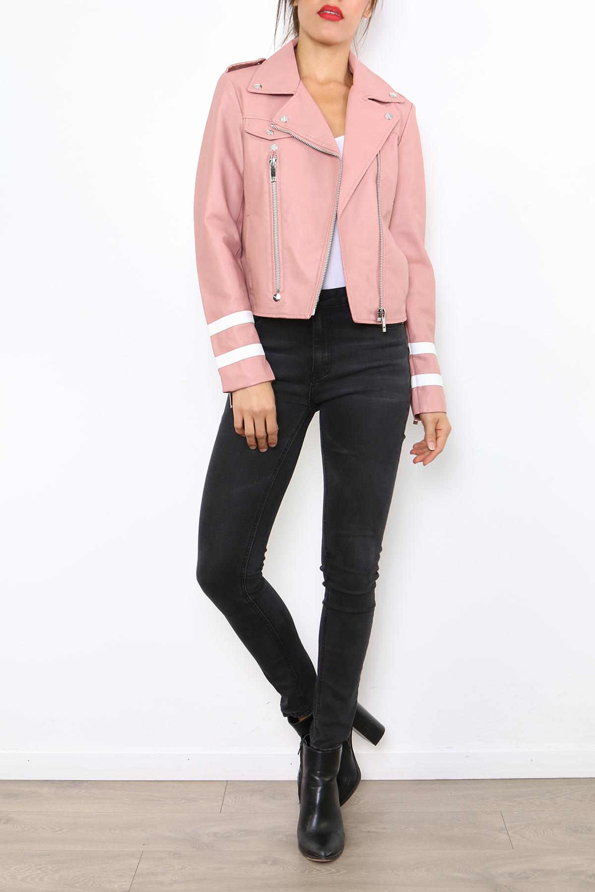Jackets Women Pink Lucky J F6367 #c Efashion Paris