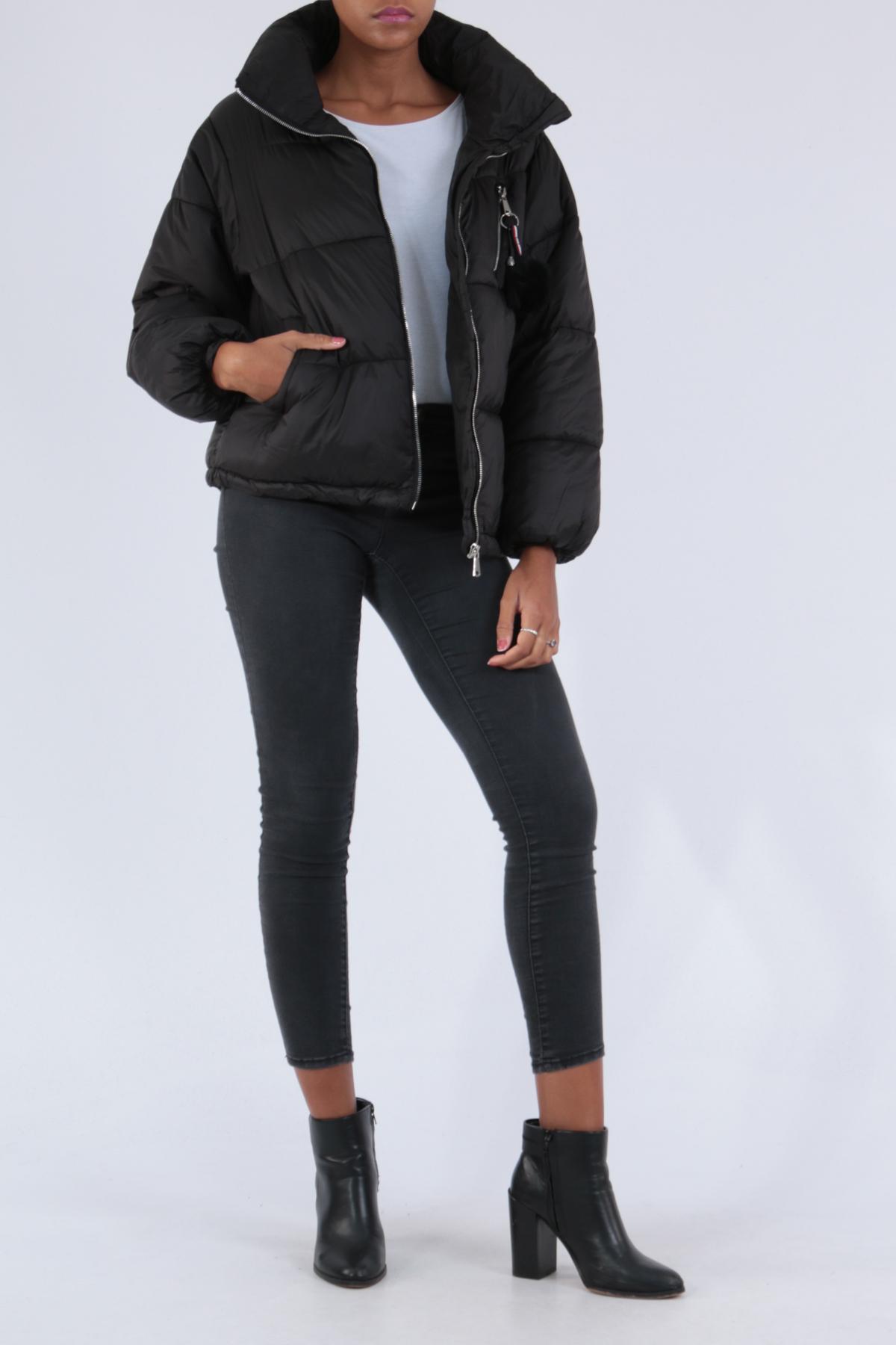 Doudounes Femme Gris Lucky J RD8105 #c Efashion Paris