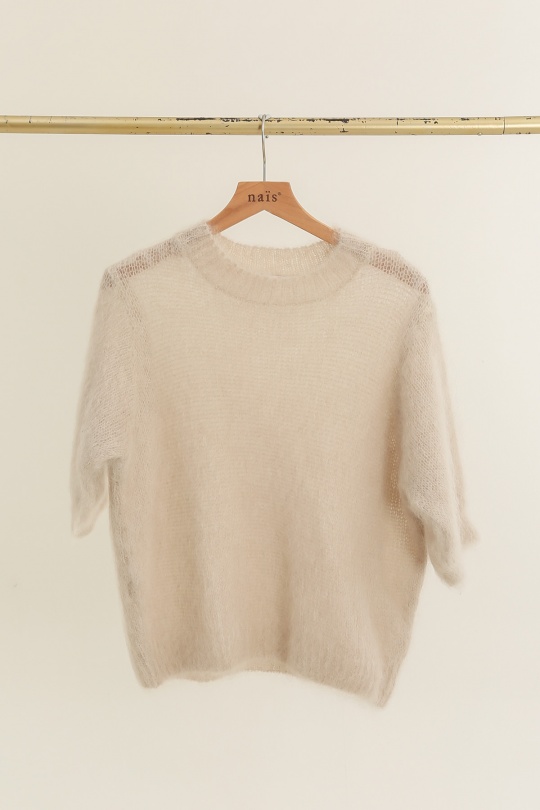 Pulls Femme Beige Naïs MN12110 Efashion Paris