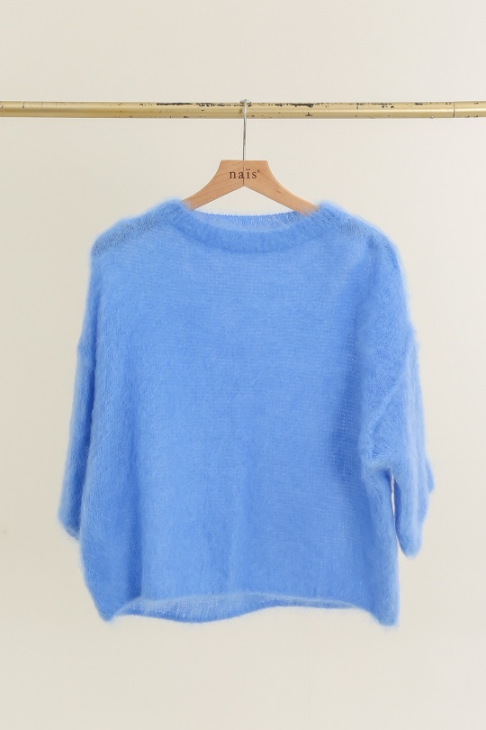 Pulls Femme Bleu jean Naïs MN12003 Efashion Paris