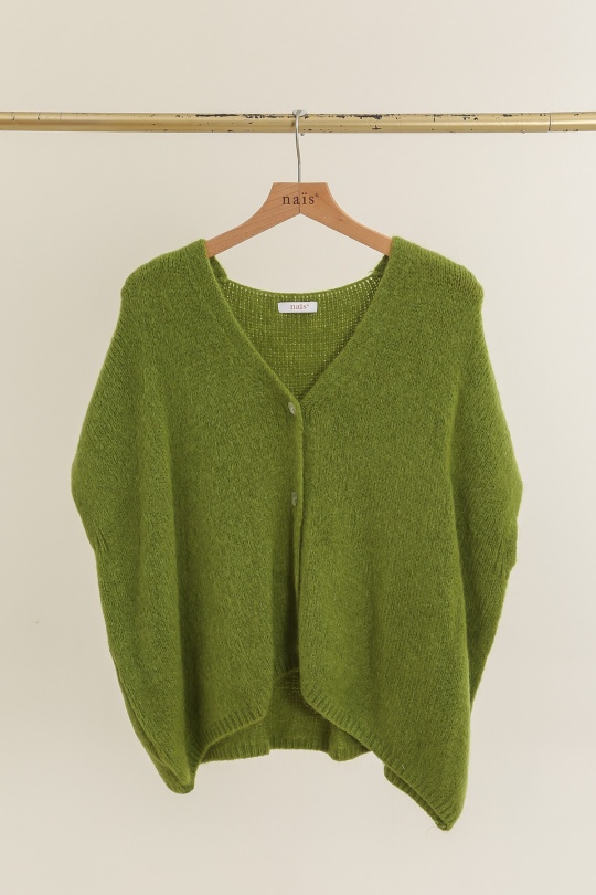 Gilets Femme Vert Olive Naïs KM11016 Efashion Paris