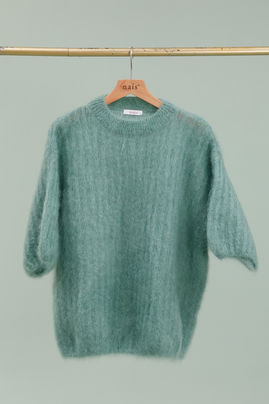 Pulls Femme Vert amande Naïs MN12120 #c Efashion Paris