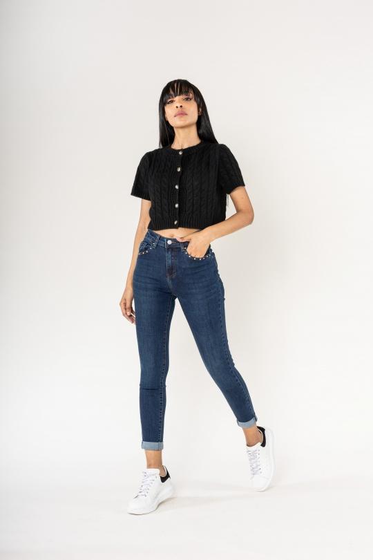 Jeans Femme Bleu brut Nina Carter P605-2 Efashion Paris