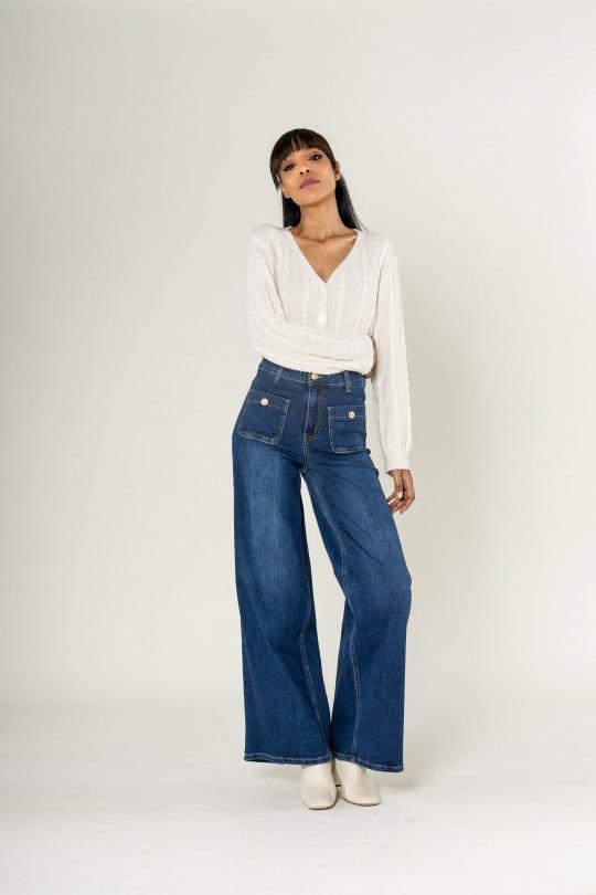 Jean Donna Blue Nina Carter YY308-9 Efashion Paris