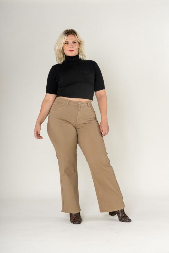 Jeans Femme Taupe Nina Carter P603-65 Efashion Paris