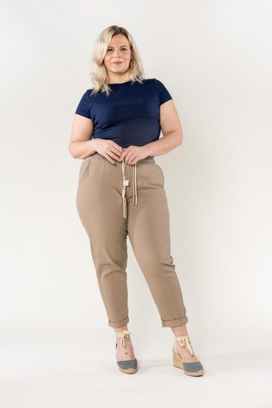 Pantalons Femme Sable Nina Carter P518-7 Efashion Paris