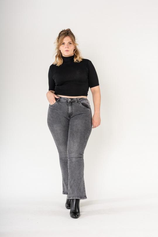 Jeans Femme Gris Nina Carter P201-17 Efashion Paris