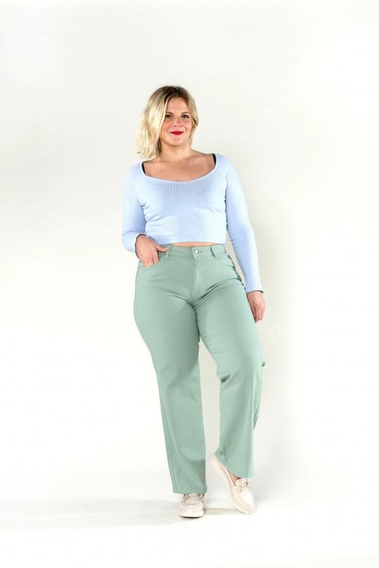 Jeans Femme Vert Nina Carter P603-75 Efashion Paris