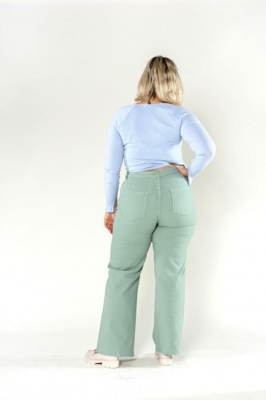 Jeans Femme Vert Nina Carter P603-75 Efashion Paris
