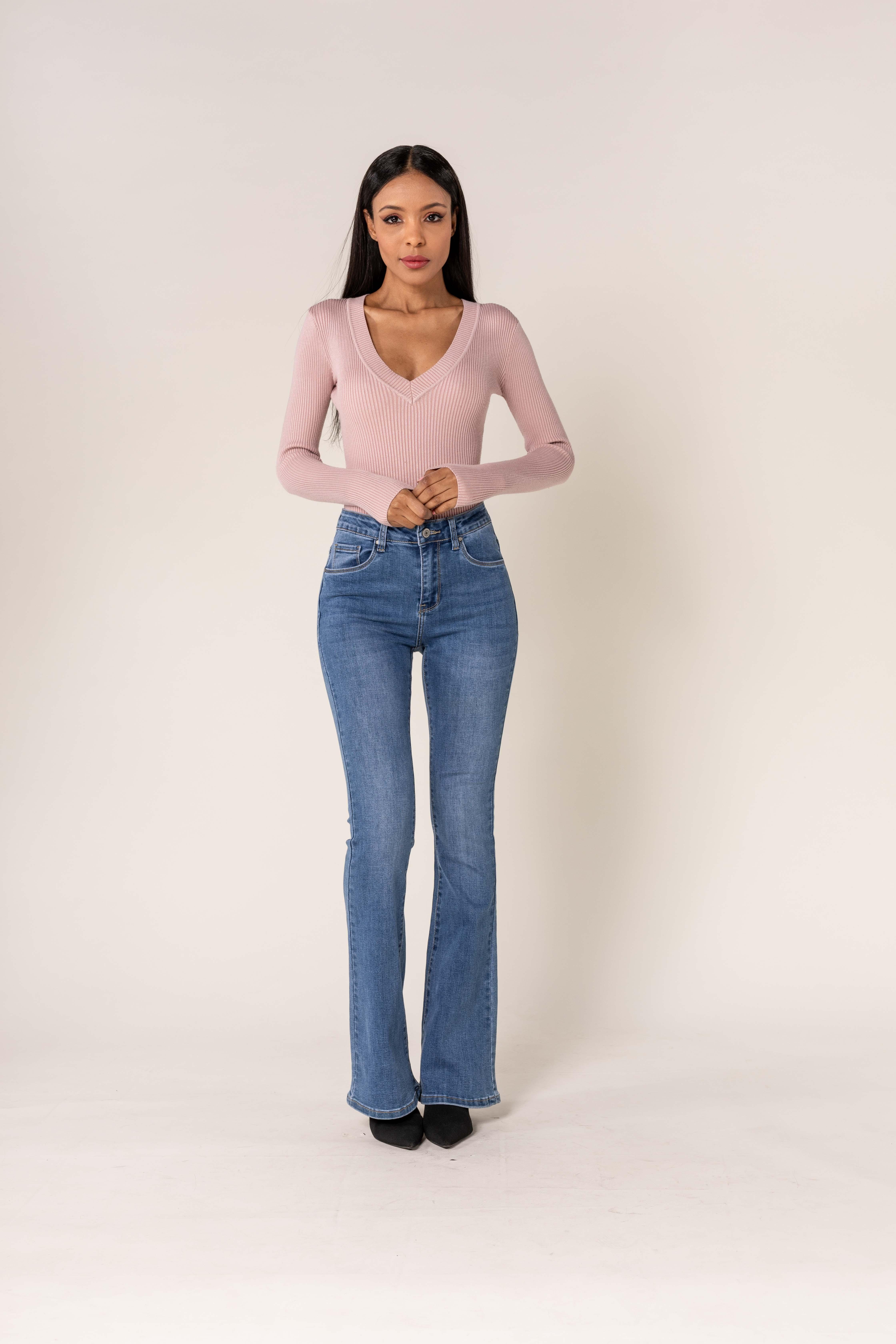 Veste en jean foncé Nina Carter - Matière noble