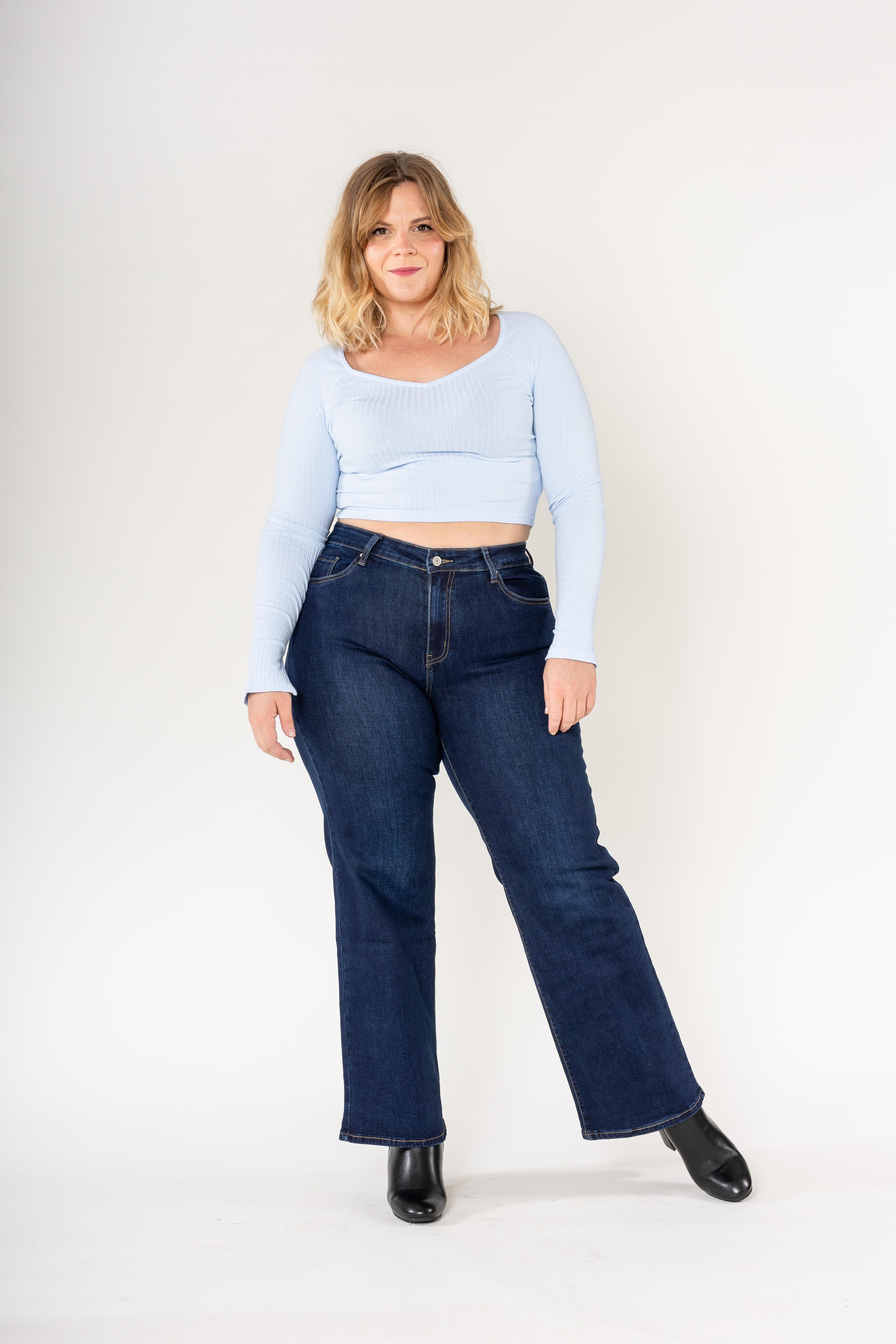 Jeans Femme Bleu Nina Carter P603-9 #c Efashion Paris
