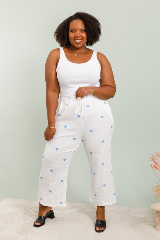 Pantalons Femme Bleu Bellove 9611 Efashion Paris