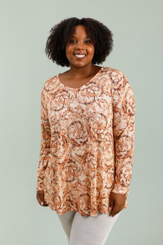 Tuniques Femme Camel Bellove 80431 Efashion Paris
