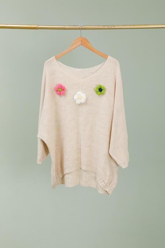 Pulls Femme Beige Bellove 99211 Efashion Paris