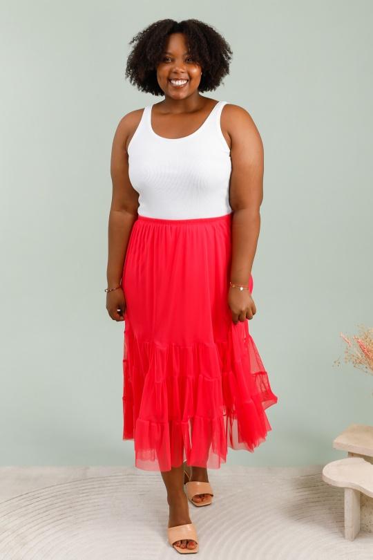 Jupes Femme Rouge Bellove 3775 Efashion Paris