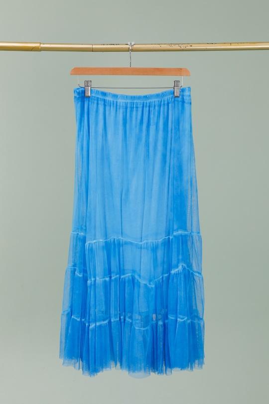 Jupes Femme Bleu royal Bellove 3775 Efashion Paris