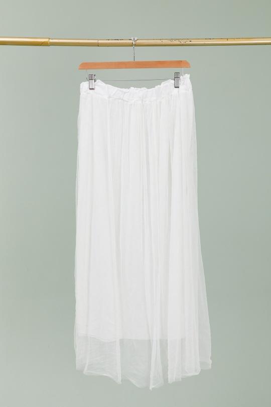 Skirts Women White Bellove 9507 Efashion Paris