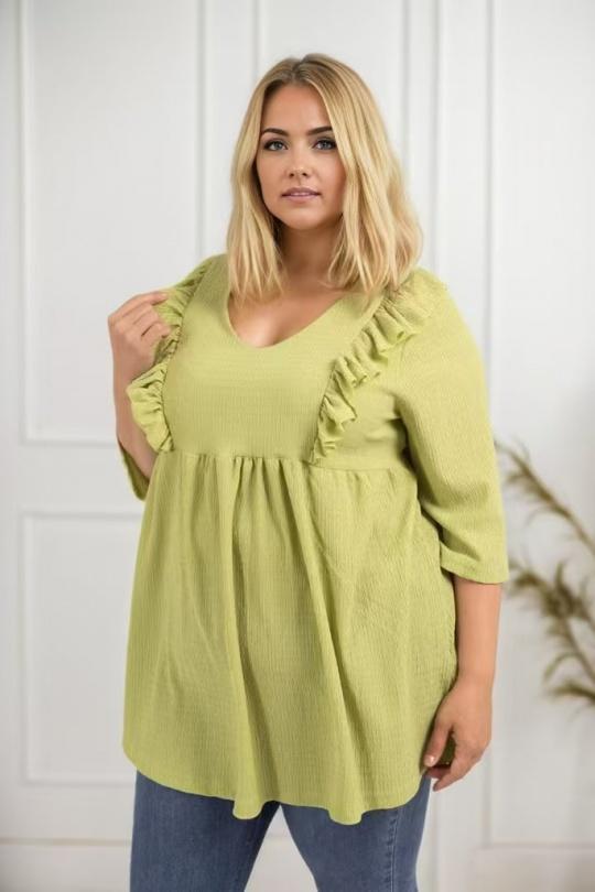 Tops Femme Vert 2W Paris H3862-2 UNI Efashion Paris
