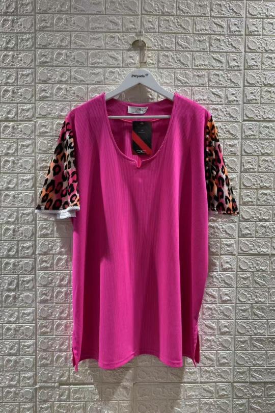 Tops Femme Rose 2W Paris H5137 Efashion Paris