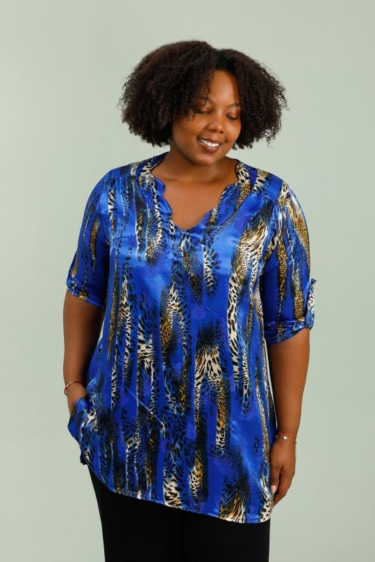 Tunics Women King blue 2W Paris H5132 Efashion Paris