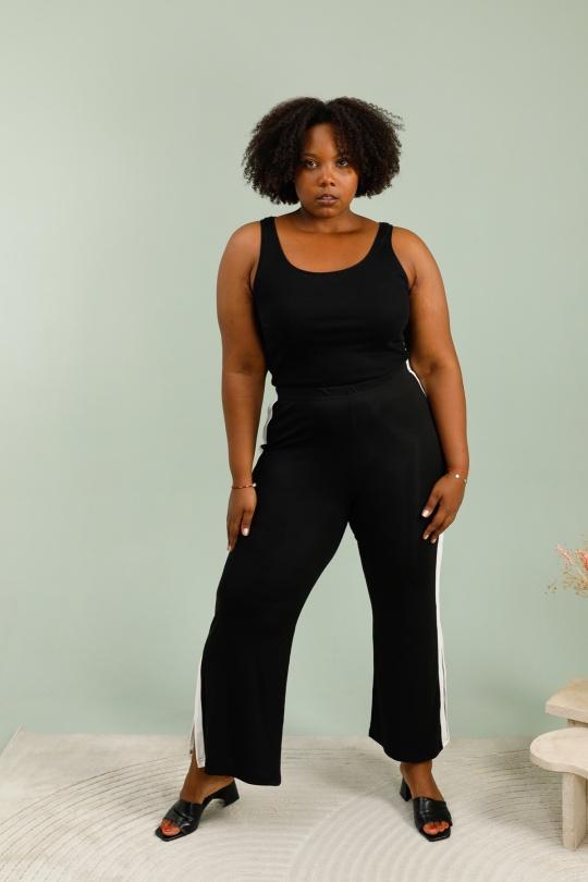 Trousers Women Black 2W Paris P2309 Efashion Paris
