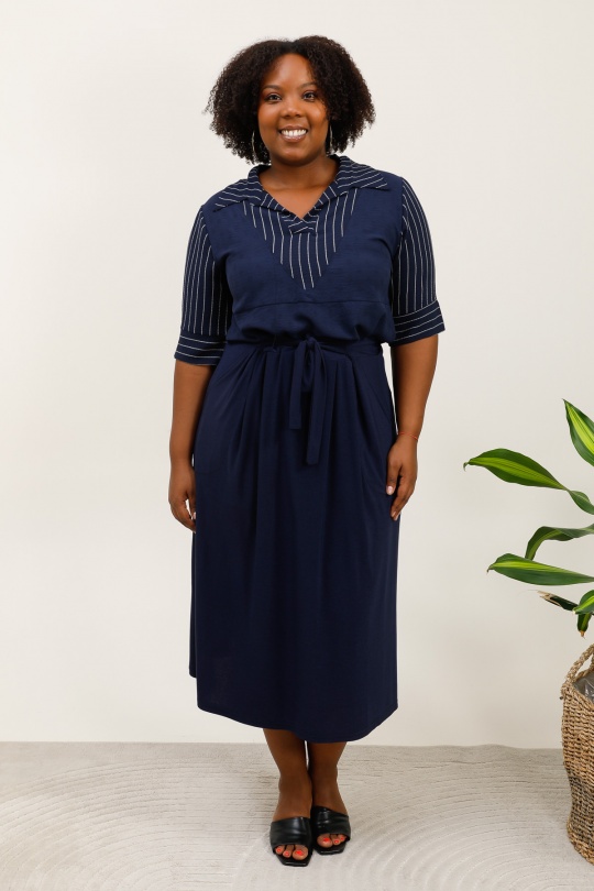 Jupes Femme Bleu marine 2W Paris J2312-2 Efashion Paris