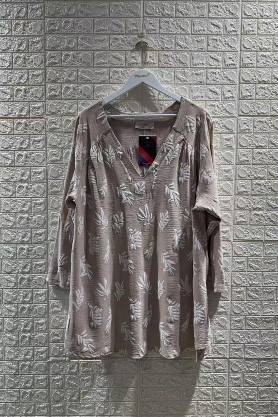 Tuniques Femme Beige 2W Paris H5146 Efashion Paris